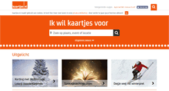 Desktop Screenshot of kaartjes.nl